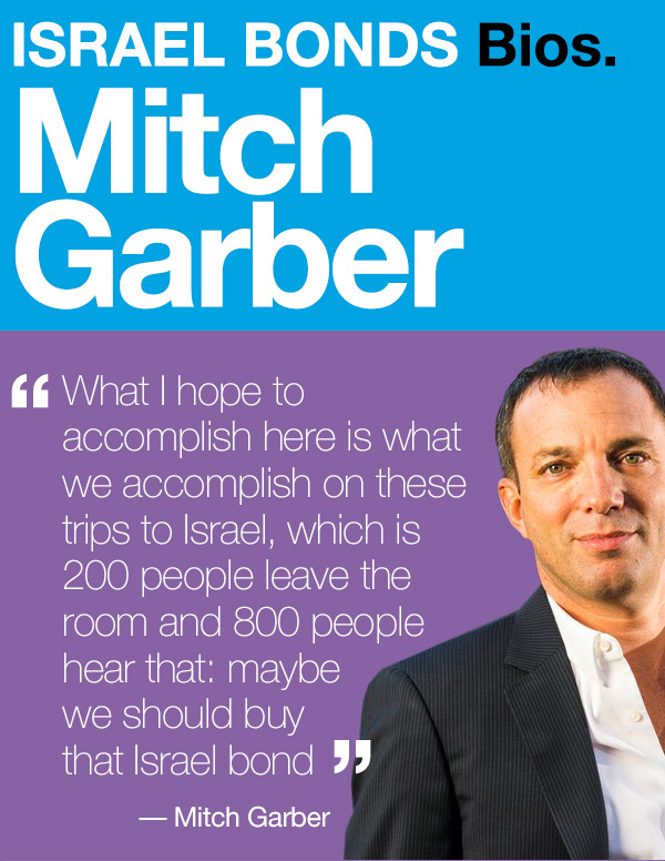 ISRAEL BONDS Bios. Mitch Garber