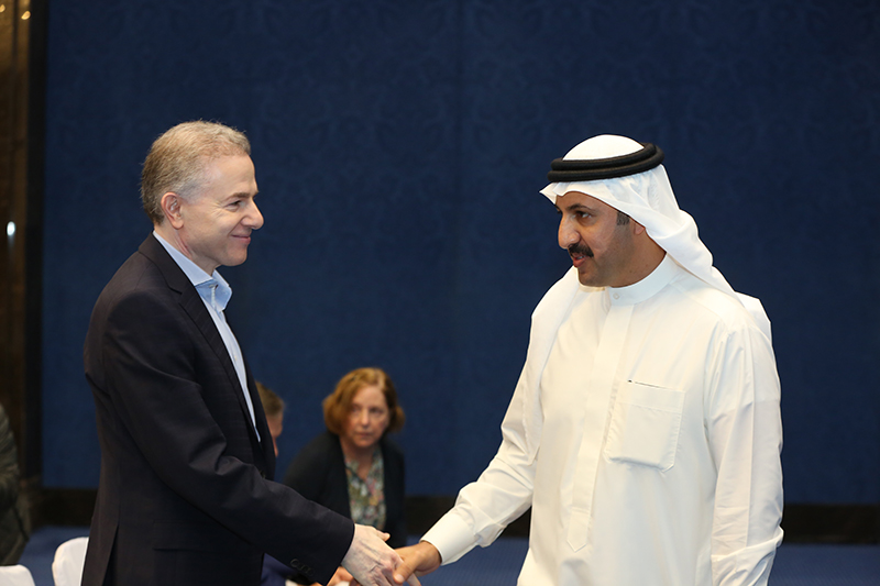 In Bahrain with H.E. Ambassador Dr. Shaikha Abdulla bin Ahmed Al Khalifa