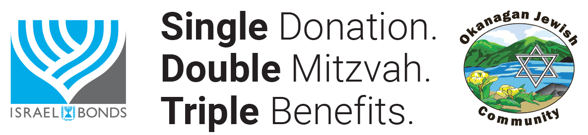 Canada-Israel Securities, Limited / Israel Bonds and the Okanagan Jewish Community: Single Donation.