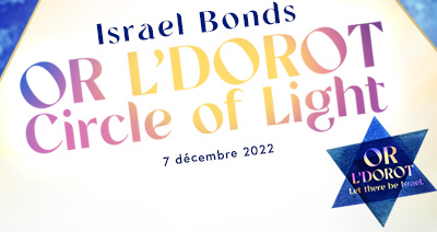 Israel Bonds Or L"Dorot Circle of L:ght event on December 7, 2022 at Beth Torah Congregation, Toronto