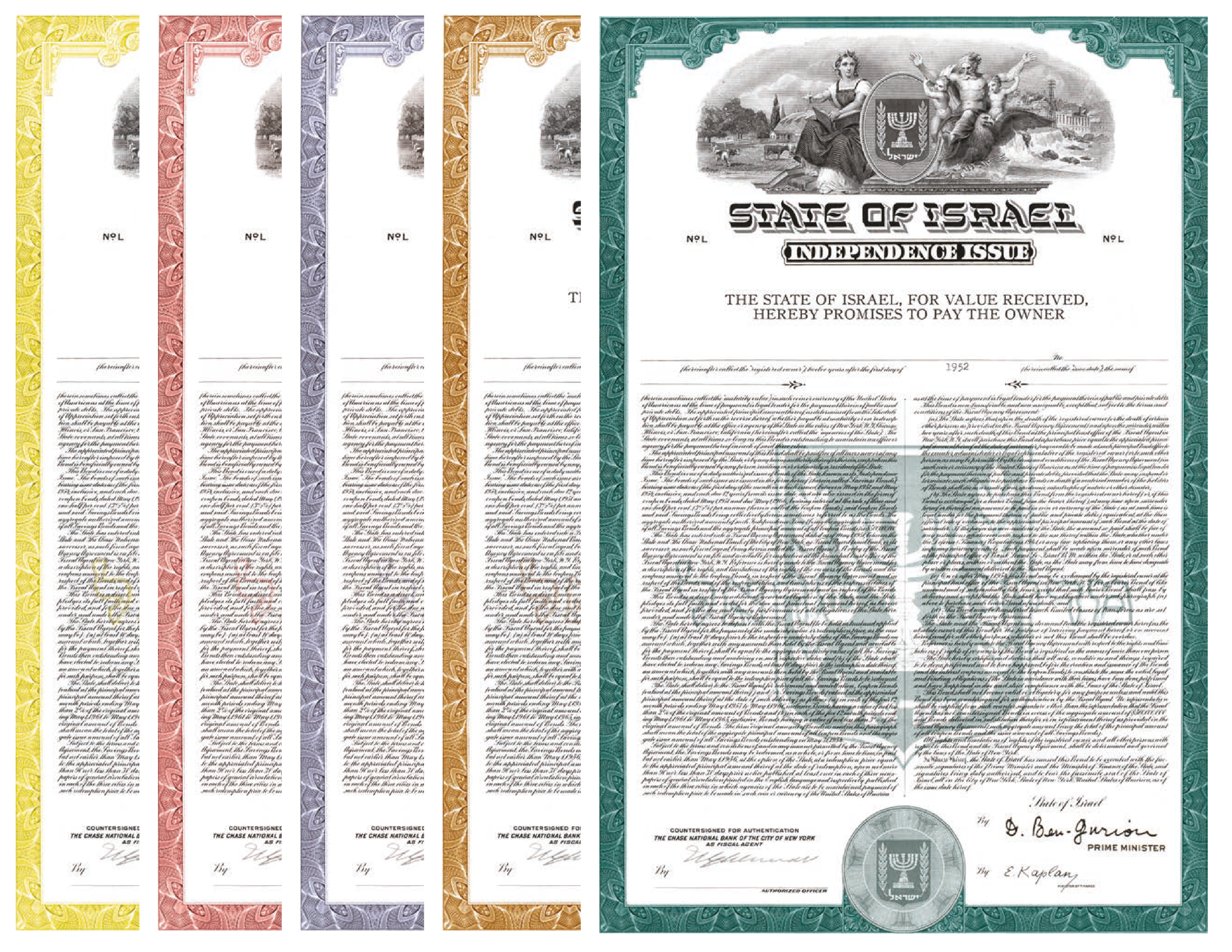 Vintage Certificate - All Colours